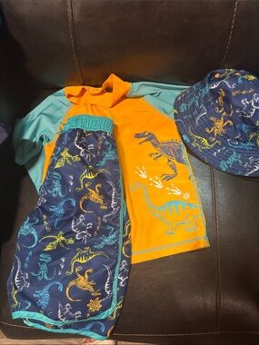 Boys size 7 swim outfit